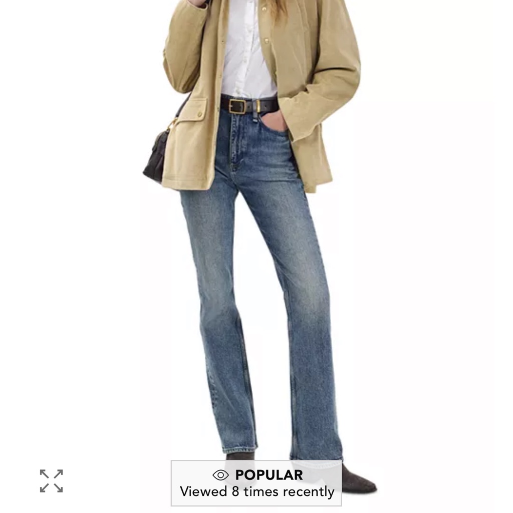 Rag And Bone Peyton Mid Rise Women's Jeans Monterosso Wash 23